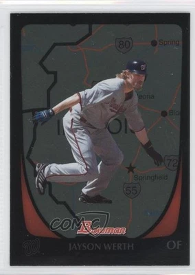 2011 Bowman International Jayson Werth #121 - Image 1 of 2