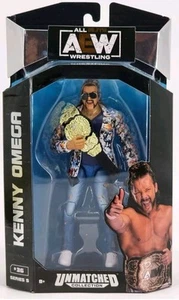 AEW-Unmatched Collection Series 5•KENNY OMEGA-Figure #36 w/AEW Belt-NEW & UNUSED - Picture 1 of 9