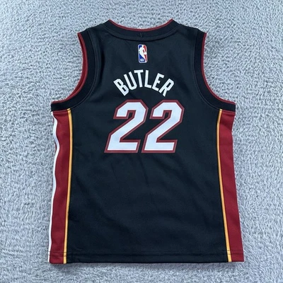 Jimmy Butler #22 Jersey Miami Heat Toddler Medium 5/6 Black Nike NBA  NWT - Image 1 of 4