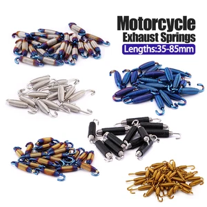 Motorcycle Exhaust Springs | Double Action | Heat-Treated | Multiple Lengths - Picture 1 of 14