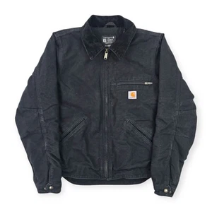 Carhartt Detroit Workwear Blanket Lined Jacket Black Herren Small - Bild 1 von 9