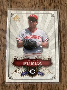 TONY PEREZ 2006 SP Legendary Cuts Card!!  #75  CINCINNATI REDS - Picture 1 of 1