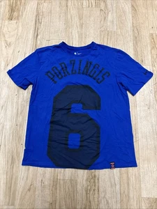Nike Kristaps Porzingis New York Knicks Oversized T-Shirt - Bild 1 von 6