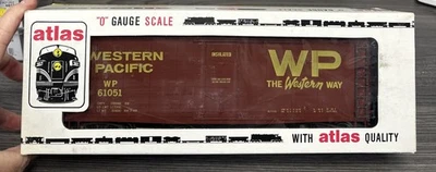 Atlas O Scale #6241 Reefer 40’ Insulated Plugdoor Western Pacific RTR - Image 1 of 3