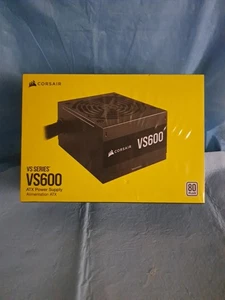 Alimentation ATX non modulaire certifiée Corsair VS Series VS600 600W neuve - Photo 1/11