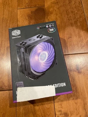 Cooler Master Hyper 212 Black Edition With RGB Fan 120mm Air Cooler - Image 1 of 4
