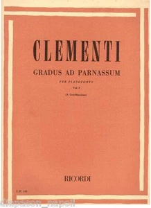 Clementi: Gradus Ad Parnassum, Band I (Cesi - Marciano) - Erinnerungen - Bild 1 von 1
