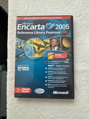Microsoft Encarta 2005 Reference Library Premium DVD -PRODUCT KEY NOT INCLUDED!! - Image 1 of 2