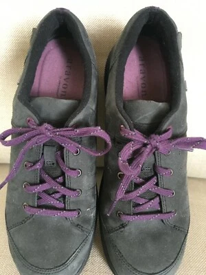 ARAVON by New Balance lace-up, size 8 WATERPROOF, black suede, walking shoes - Image 1 of 4