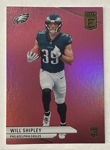 2024 Panini Donruss Elite - Rookies Pink #164 Will Shipley (RC) - Picture 1 of 2