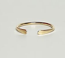 Midi Ring Toe Knuckle Ring Feet Jewelry For Women Top Finger 9K 14K 18K Gold
