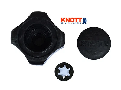 KNOTT Ersatz Kurbelknauf Anhänger Stützrad Knauf Kurbelstütze - 204612.001 - Bild 1 von 3