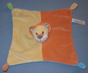 Bambia Schmusetuch Löwe orange gelb blau - Bild 1 von 1