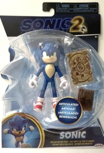 Sonic the Hedgehog 2 Actionfigur, Karte & Ringtasche enthalten Neu - nicht versiegelt - Bild 1 von 2