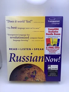 Russian Now! Big Box w/ inserts and manuals, NO DISCS - Picture 1 of 5