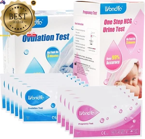 50 Ovulation Strips & 20 Pregnancy Urine Test Strips Home Kit Fast Detection 70P - Picture 1 of 12