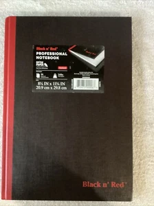Schwarz N Rot Profi Notebook 105A - Bild 1 von 3