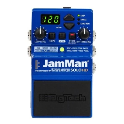 DIGITECH JAMMAN SOLO HD Next Generation Stereo Looper Guitar Pedal with Software - Image 1 of 4
