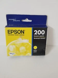 Epson 200 T200420 Yellow Standard Capacity Cartridge Genuine Exp 2021 - Picture 1 of 3