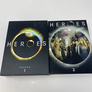 Heroes - Season 1 And 2 DVD Disc Sets Complete With Sleeves - Picture 1 of 8