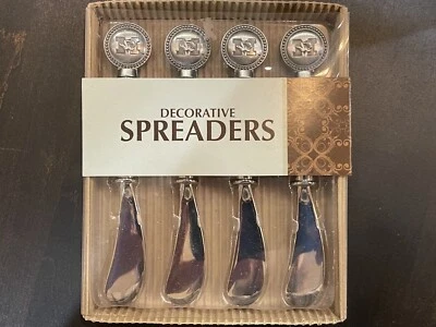 Juego de 4 - Esparcidores Decorativos Universidad de Missouri Plateados - Nuevos en Caja 75 Foto 1 de 4