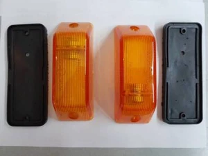 2x Orange Bernstein Seitenblinker Lampen Für Mercedes Sprinter 903 1995-2006 - Zdjęcie 1 z 6