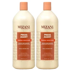 MIZANI Press Agent Thermal Smoothing Sulfate Free Shampoo 33.8oz(Pack of 2) - Picture 1 of 3