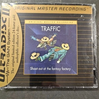 NEW MFSL UDCD 669 - TRAFFIC - SHOOT OUT AT THE FANTASY FACTORY Sealed 24k gold - Image 1 of 2