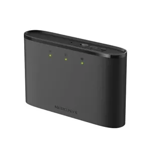 Mercusys MT110 4G LTE Wireless Router, SIM slot, Portable, 2200mAh, Black - Picture 1 of 4