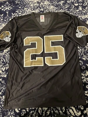 Reggie Bush 25 Jersey Saints Black for Kids - Изображение 1 из 3