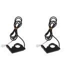2pcs Scooter Throttle Universal Speed Control Thumb Throttle Electric