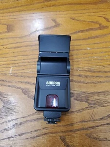 Sunpak Digiflash 3000 TTL Bounce Swivel Shoe Mount Flash For Nikon DSLR - Picture 1 of 3