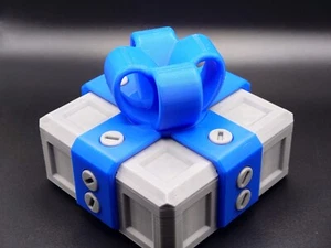 3D Printed Annoying Gift Box, Great for Birthdays and to Irritate friends - Picture 1 of 8