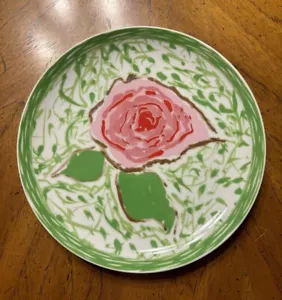 Vintage Sigma Sincerely Your Gloria Vanderbilt Salad Plate 8 1/8” - Picture 1 of 11