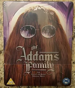 The Addams Family STEELBOOK (Blu-ray, UK) 1st Print, REGION FREE SOLD OUT - Picture 1 of 8