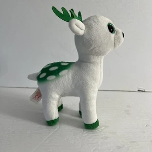 TY Beanie Babies Peppermint the Reindeer Stuffed Toy Plush Christmas Decor - Picture 1 of 8