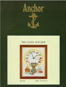 Anchor Cross Stitch Chart AD148 THE CLOCK WATCHER - Picture 1 of 1