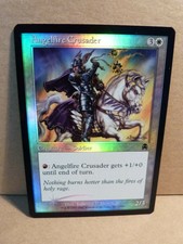 MTG  Angelfire Crusader   1/143  ( Premium Foil) (Apocalypse)