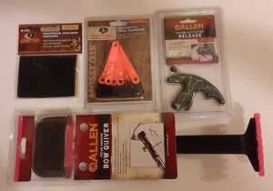 lot new ALLEN BOW QUIVER w/ Thumb activated release +padding &reflective markers - Picture 1 of 2