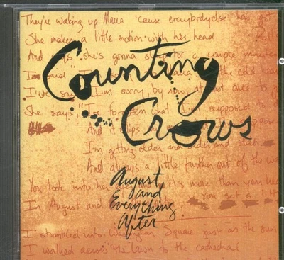 Counting Crows August and Everything After CD Europe Geffen 1993 GED24528 - Image 1 of 3