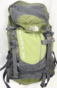 The North Face Hiking Backpack Terra 30 Verti Cool Never Used - Green/Gray - Picture 1 of 9