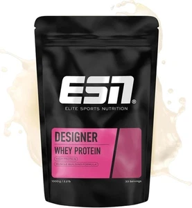 ESN Designer Whey Protein Pulver 1kg Natural – Made in Germany - Bild 1 von 7