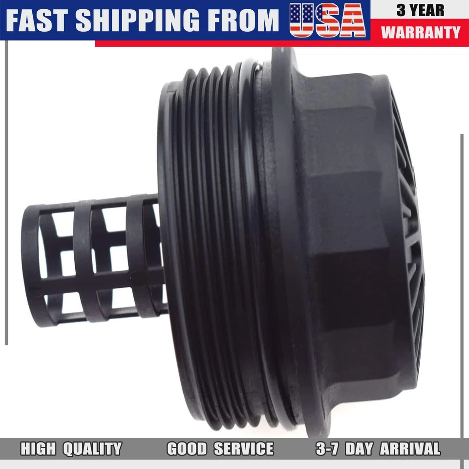 Cubierta de filtro de aceite negra para Ford Escape 2005-2012 Fusion 2006-2010 Mazda 3 6 CX-7 Foto 1 de 4