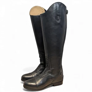 Ovation Women's Equestrian Tall Extra Wide Calf Leather Flex Plus Field Boot 10 - Picture 1 of 10
