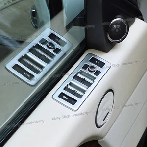 SVAutobiography Window Switch Bezel Trim Covers For Range Rover HSE SC 2014-2017 - Imagen 1 de 12