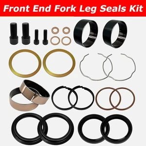 49mm Front Fork Leg Boots Rebuild Kit For Harley Dyna FLD Street Bob FXD 2006-17 - Picture 1 of 5