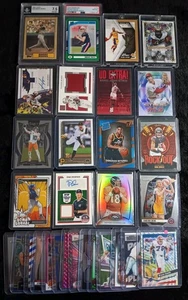 ENORME LOTTO COLLEZIONE PREMIUM 300+ CARD GRADED PSA 1/1 AUTO ROOKIE SPORT RC LOADED - Foto 1 di 17