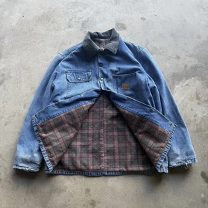Vintage Walls Denim Jacket XL Blanket Lined Chore Blizzard Carhartt Style - Picture 1 of 8