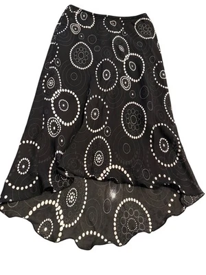 Mandy Evans S/P Maxi Falda Asimétrica Capricho Oscuro Romántico Femenino Y2k Foto 1 de 4