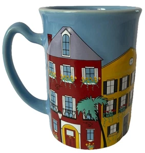 Charleston Tasse South Carolina Row Houses hellblau - Bild 1 von 9